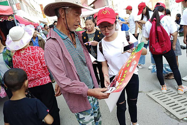 枝特区开展大学生暑期"三下乡"活动