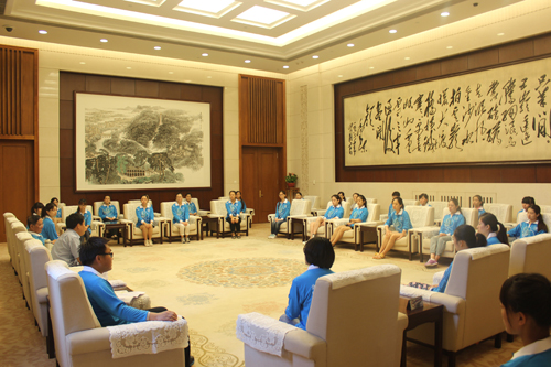 走岗培训会交流现场