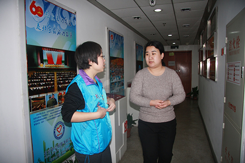 1、北京志愿服务发展研究会秘书处相关负责同志陪同市保护知识产权举报投诉服务中心副主任一行参观志愿文化长廊
