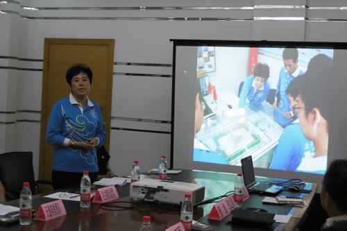 3.毛主席纪念堂志愿服务队代表发言