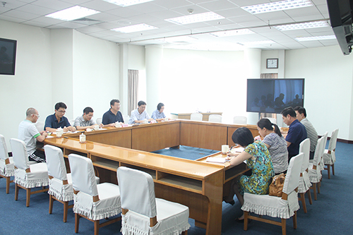 市志愿服务联合会召开秘书长办公会