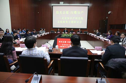 1-北京知识产权法院志愿服务主题研讨会现场
