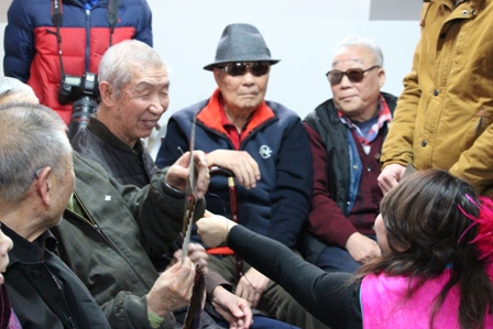 爷爷的新春愿望：愿祖国繁荣昌盛、祝志愿者们幸福！