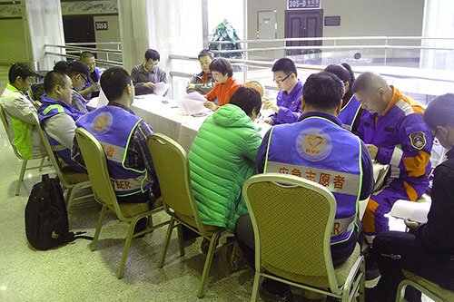 5.召开3月份工作例会