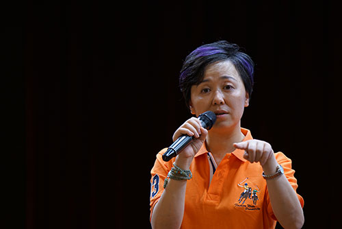 市委宣讲团专家胡静老师授课