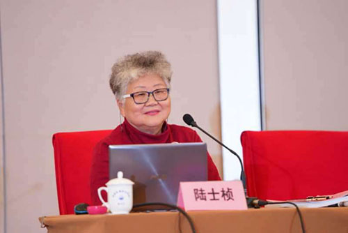 3-陆士桢以《共青团改革背景下的社区志愿服务》为题作报告