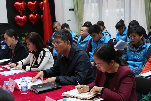 拱辰街道工委副书记发言