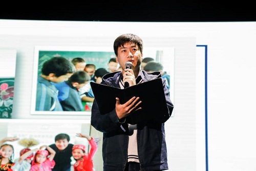 研究生支教团志愿者代表讲述志愿故事3