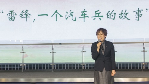 2-北京汽车博物馆党组书记、馆长杨蕊推介“雷锋，一个汽车兵的故事”活动季