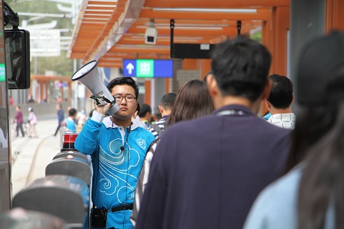 6-重点站台增强值守 乘客到站及时疏导