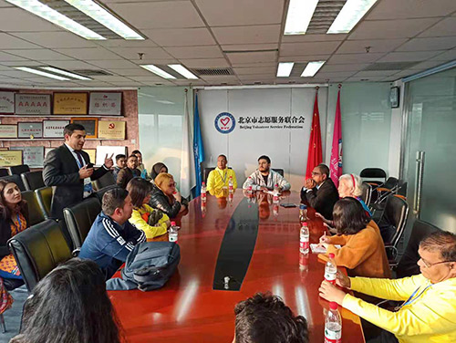 亚洲青年代表团来访市志联交流座谈2