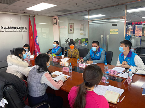 北京市中学生志愿服务示范项目试点培育计划座谈会举行 (2)