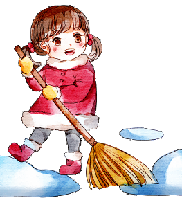 龙锦六社区扫雪除冰城市志愿服务项目