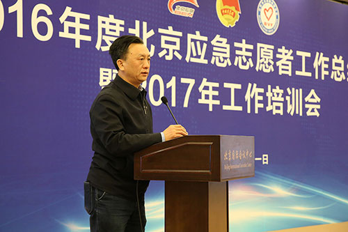 01团中央志工部党委书记侯宝森同志讲话